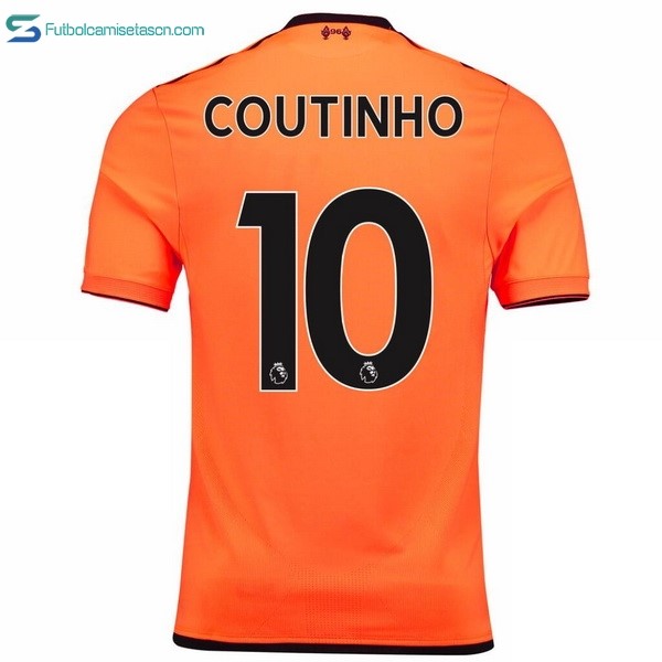 Camiseta Liverpool 3ª Coutinho 2017/18